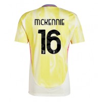 Camisa de time de futebol Juventus Weston McKennie #16 Replicas 2º Equipamento 2024-25 Manga Curta